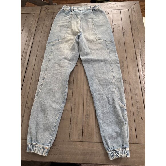 RETROFETE Myla Tapered Denim Jean Jogger Pants Romano Size 25 - Picture 7 of 7